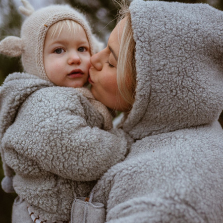 Zaffiro Kurtka dla Kobiet Zoya Wełniana Nevada XL Grey