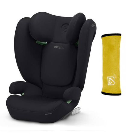 Cybex Solution B I-Fix Fotelik Samochodowy 15 - 50 kg Volcano Black + Babysafe Nakładka Na Pas