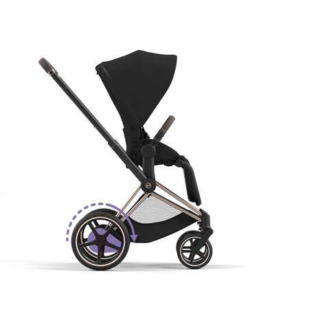 Cybex e-Priam 3.0 Rama w Zestawie ze Stelażem Siedziska Rosegold