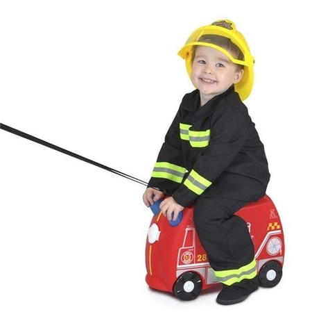 Trunki Jeżdżąca Walizeczka / Jeździk  Wóz Strażacki Frank