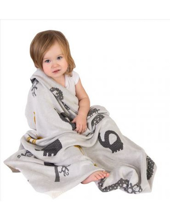 Babymatex Kocyk bambusowy Pattern 80x100cm Zwierzątka