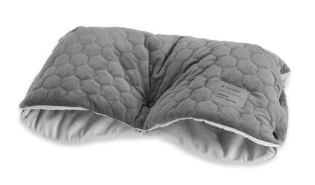 X-Lander X-Muff Velvet Mufka na Rączkę Wózka Silver