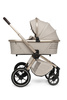 Muuvo Quick Boho Wózek Głęboko-Spacerowy Brown + Cybex Aton B2 i-Size Fotelik Samochodowy 0-13kg + Baza One Volcano Black