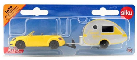 Siku Samochód Z Przyczepą Campingową S1629 