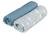 Canpol Babies Pieluszki Muślinowe 2 szt 70x70 Bonjour Paris 26/901 Blue