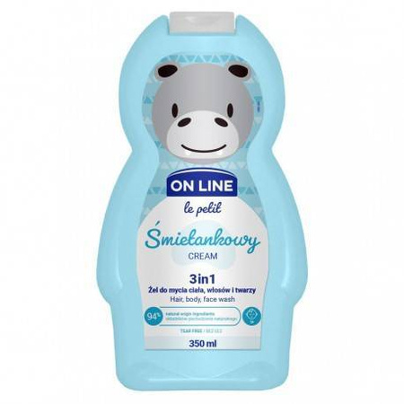 On Line Żel Do Mycia Dla Dzieci Śmietankowy 350 Ml