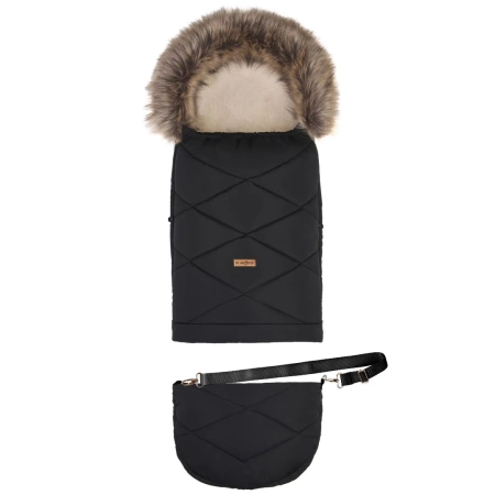 Zaffiro Regulowany Śpiwór z Torbą GrowUP Aspen 0-36m Black