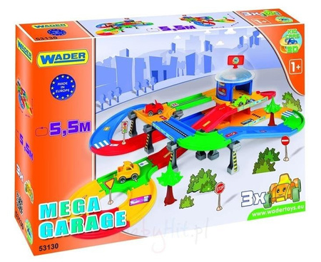 Wader Kid Cars 3d – Garaż Z Trasą 5,5 M