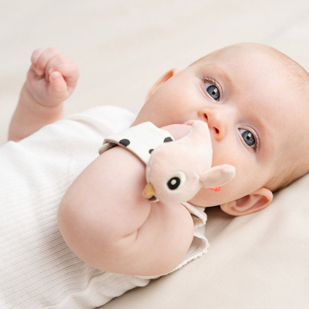 Done by Deer Zabawka Na Rączkę Happy Clouds Powder 2szt.