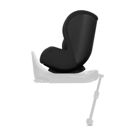 ABC Design Lily Fotelik Samochodowy 0-18 Kg Black + Baza Isofix Root