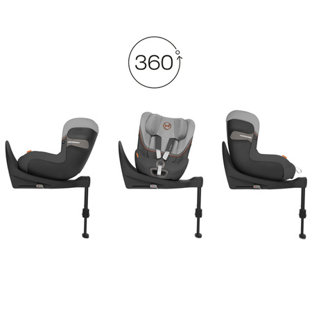 Cybex Sirona SX2 i-Size Fotelik Samochodowy 0-18kg Lava Grey 2023