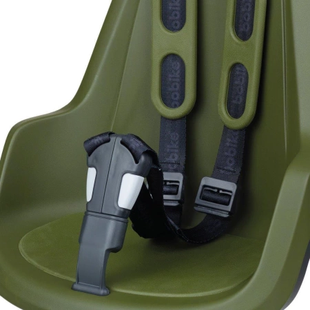 Bobike ONE mini New Fotelik Rowerowy na Kierownice Olive Green