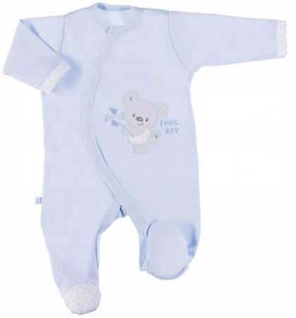 Pajac Newborn Niebieski r.48