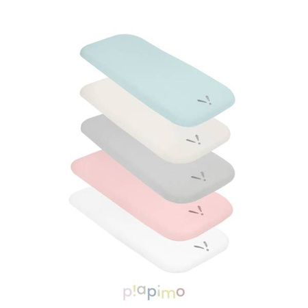 Piapimo SleepSweet Prześcieradło Do Łóżeczka z Haftem 60 x 120 cm Różowe