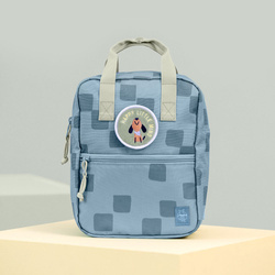 Lassig Plecak mini kwadratowy Pattern Party Blue