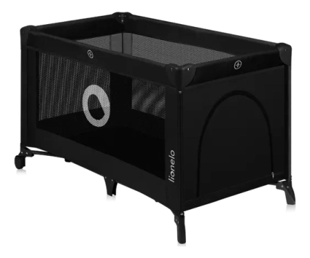 Lionelo Stefi - łóżeczko turystyczne Black Carbon