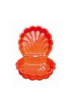 Piaskownica Muszelka Twins Czerwona 77x82x20