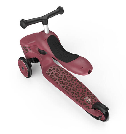 Scootandride Highwaykick 1 Lifestyle 2w1 Jeżdzik i Hulajnoga Trójkołowa z Zamykanym Schowkiem 1-5 lat Wildcat 