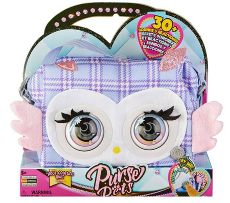 Spin Master Purse Pets Interaktywna Torebka Sowa 6064118