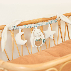 Kaloo Łańcuch do wózka wielofunkcyjny Królik kremowy Lapinoo