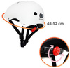 Kinderkraft Safety Kask z Naklejkami White