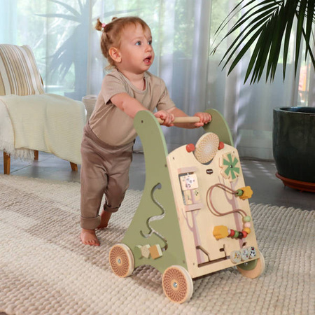 Tiny Love Drewniany Edukacyjny Chodzik Pchacz 2w1 Boho Chic