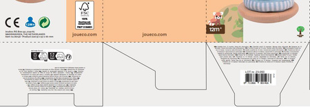 Joueco The Wildies Family Drewniana wieża sensoryczna