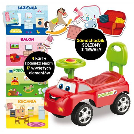 [OUTLET] Lisciani Montessori Moje Pierwsze Odkrycia Gra Samochodzik