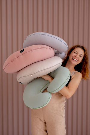 Puuki Poduszka do karmienia Jasny Szary