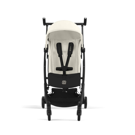 Cybex Libelle 2025 Wózek Spacerowy Rama Black Canvas White + Cybex Pałąk