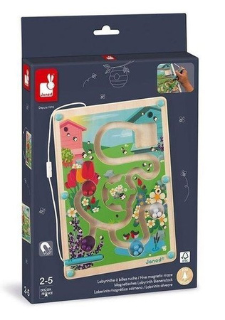 Janod Magnetyczny labirynt Łąka J05310