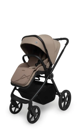 Muuvo One Wózek Głęboko-Spacerowy + Maxi-Cosi Pebble 360 Pro2 Fotelik Samochodowy + Baza