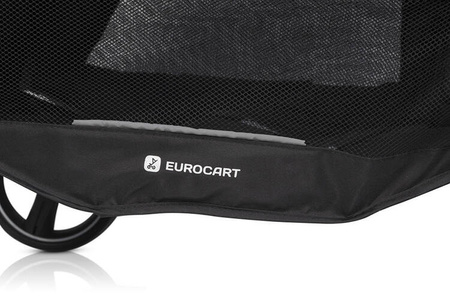 Euro-Cart Doblo Wózek Spacerowy Bliźniaczy lub Rok Po Roku Taupe