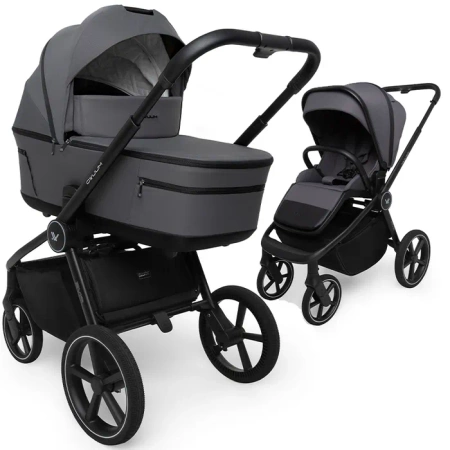 Muuvo Five Wózek Głęboko-Spacerowy + Cybex Cloud T I-Size Fotelik Samochodowy