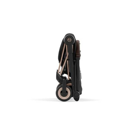 Cybex Coya Wózek Spacerowy Rama Rosegold Sepia Black + Pałąk do Wózka