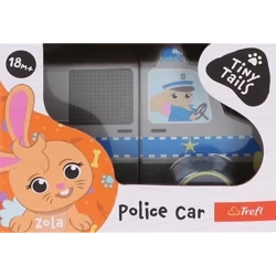 Trefl Zabawka Drewniana Magnetic Vehicle Police