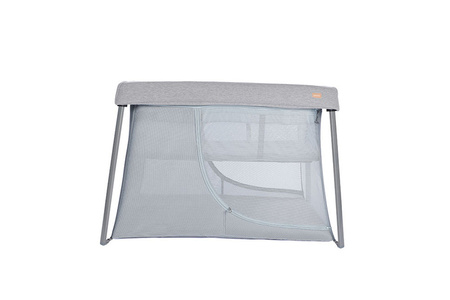 Beaba Łóżeczko turystyczne dwupoziomowe z funkcją kojca 3w1 Eazy sleep Heather grey / Pebble