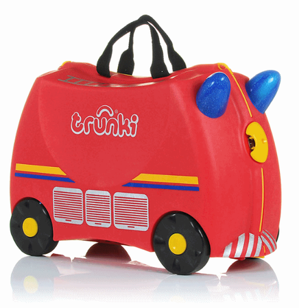 Trunki Jeżdżąca Walizeczka / Jeździk  Wóz Strażacki Frank