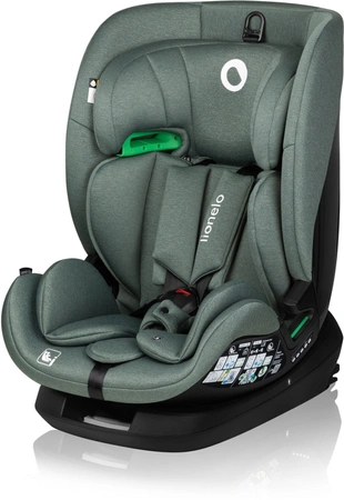 Lionelo Lavender - fotelik samochodowy i-Size, 76-150 cm | Green Pistachio