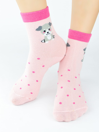 Noviti Skarpety Bawełniane z ABS Dziewczęce Rozmiar 31-34 Mix