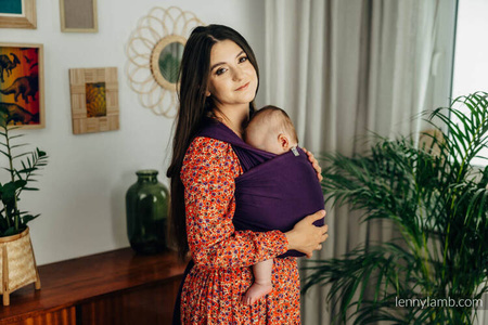 LennyLamb Chusta Do Noszenia Dzieci, Elastyczna - Sugilit - Rozmiar Standardowy 5.0m  (100% Bawełna)
