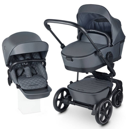 [OUTLET] Easywalker Harvey 5 Premium Wózek Głęboko-Spacerowy Mineral Grey