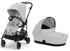 Cybex Melio Carbon Wózek Głęboko-Spacerowy Fog Grey