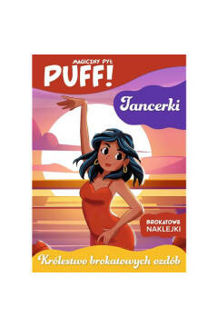 Trefl Książeczka Puff Magiczny Pył Królestwo Brokatowych Ozdób Tancerki