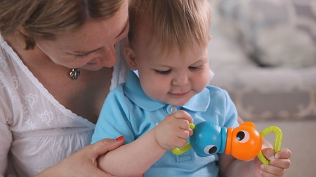 Training2s Zabawka Sensoryczna Całuśne Rybki