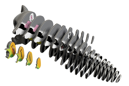 Eugy Eko 3D Układanka Szop