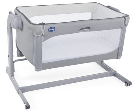 Chicco Next2Me Magic New 2023 Łóżeczko Dostawne Dla Dzieci Cool Grey