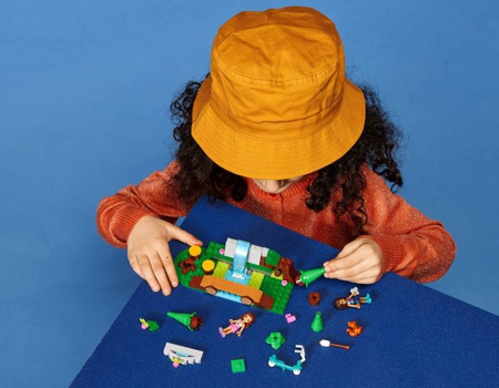 Lego Klocki Leśny Wodospad 41677