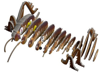 Eugy Eko 3D Układanka Weta Olbrzymia