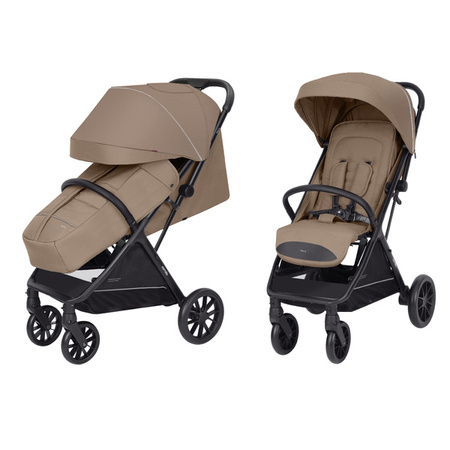 Carrello Nero Wózek Spacerowy Melon Beige